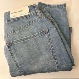 Warp+Weft NWT Women's Jeans Size‎ 6/28 Skinny High Rise